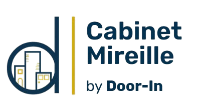 Image indiquant "Cabinet Mireille by Door-In". Il s'agit d'un syndic de copropriétés sur Lyon spécialisé dans les copropriétés résidentielles et tertiaires